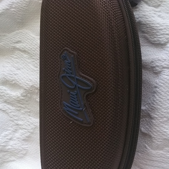 Maui Jim Hard Shell Brown Unisex Sunglasses Case+ - Picture 2 of 8